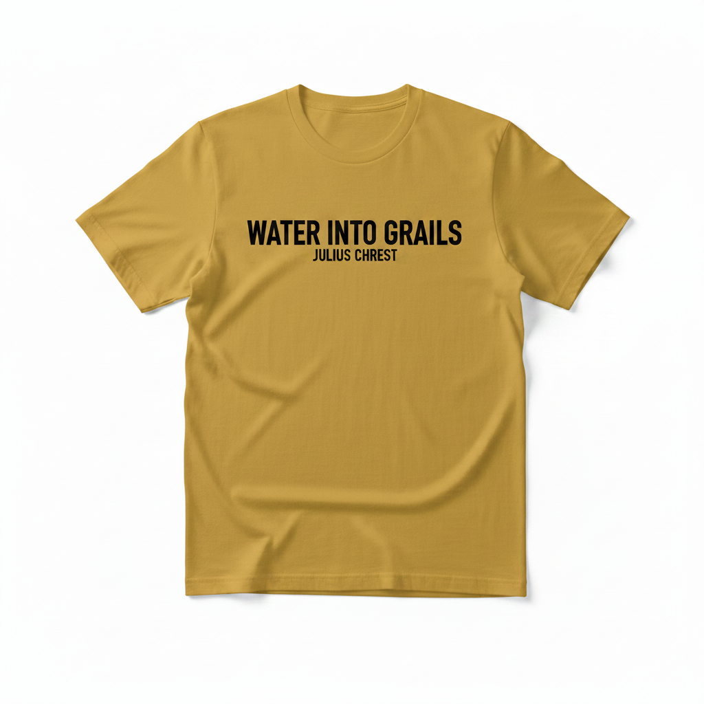 Gold T-Shirt Mockup