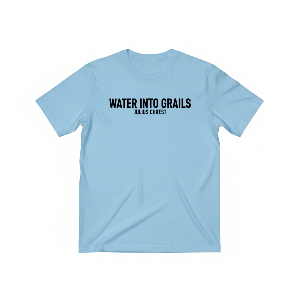 Light Blue T-Shirt Mockup
